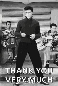 Elvis Thankyou GIF