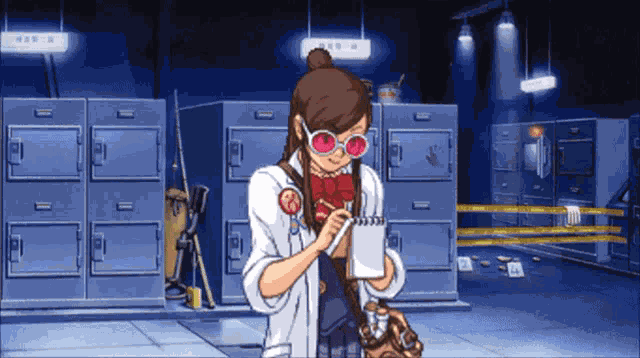 Ema Skye Phoenix Wright GIF