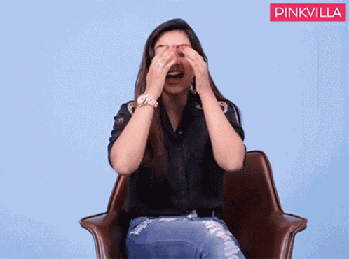 Embarrassed Reem Shaikh GIF