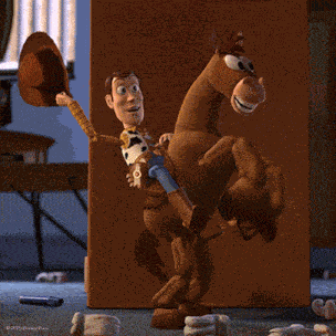 Embarrassed Woody GIF