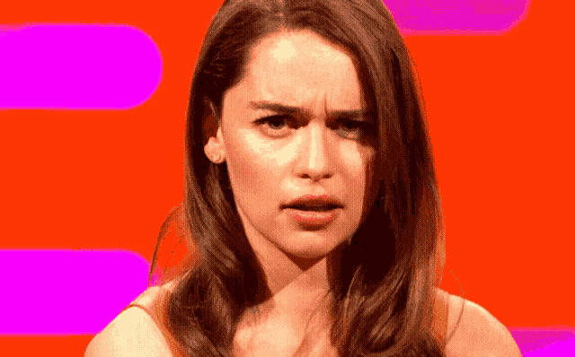 Emilia Clarke Eyebrows GIF