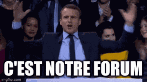 Emmanuel Macron Macron Forum GIF