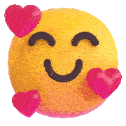 Emoji Apaixonado Sticker