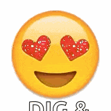 Emoji Heart Eyes GIF
