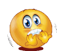 Emoji Scared Sticker
