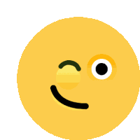 Emoji Wink Sticker