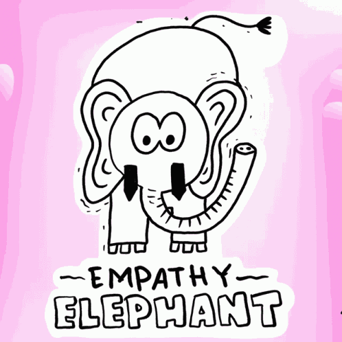 Empathy Elephant Veefriends GIF