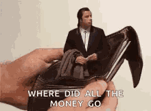 Empty Wallet No Money GIF