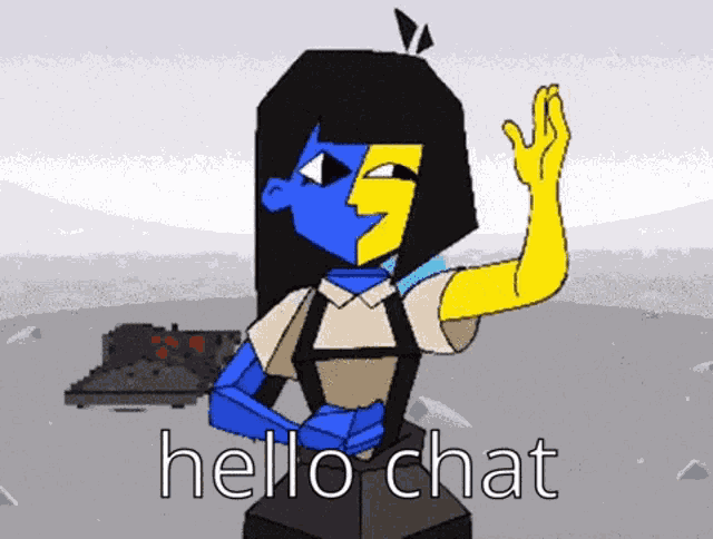 Ena Hello Chat GIF