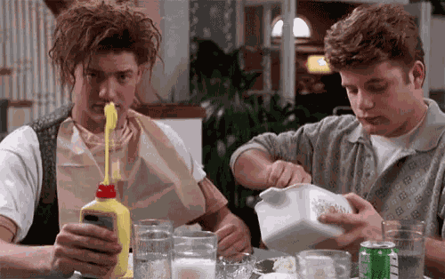 Encino Man Brendan Fraser GIF