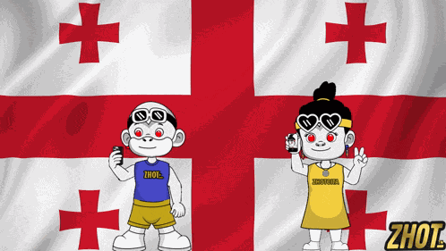 England Flag Zhot Flag GIF