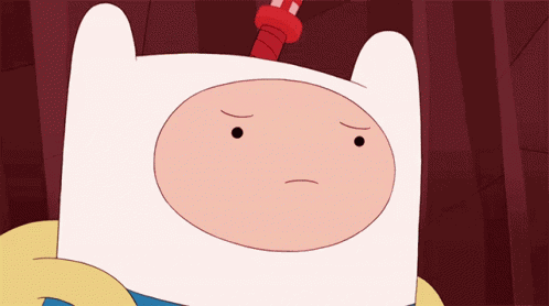 Enojado Finn GIF