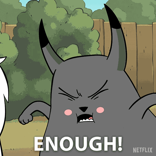 Enough Devilcat GIF