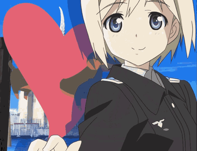 Erica Hartmann Strike Witches GIF