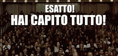 Esatto Ce La Puoi Fare Daje Applauso Evviva Coraggio Bravo Brava Standing Ovation GIF
