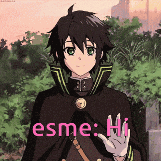 Esme Gif Tag Yuichiro Hyakuya GIF