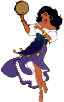 Esmeralda Disney Sticker
