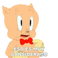 Eso Es Muy Considerado Porky Sticker