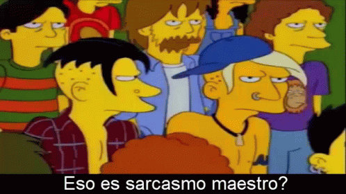 Eso Es Sarcasmo Sarcasmo GIF