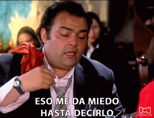 Eso Me Da Miedo Hasta Decirlo Enrique Carriazo GIF