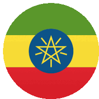 Ethiopia Flags Sticker