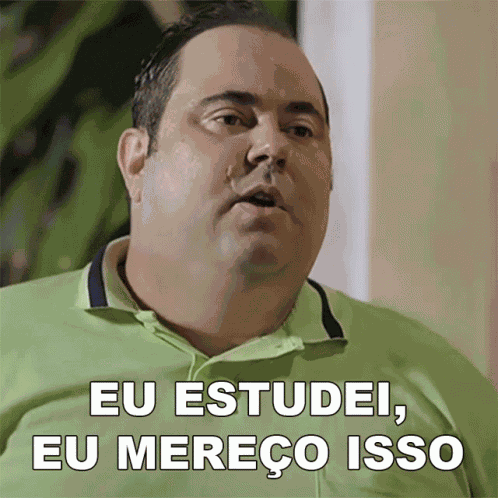 Eu Estudei Eu Mereço Isso Fábio De Luca GIF
