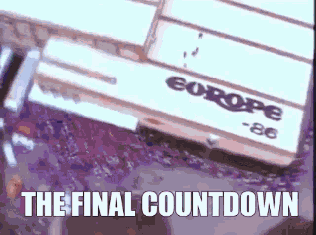 Europe Final Countdown GIF