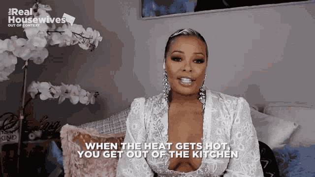 Eva Rhoa Get Out Of Kitchen Heat Kitchen GIF