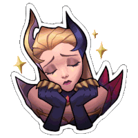 Evelynn League Of Runterra Sticker
