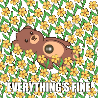 Everythings Fine This Is Fine Sticker