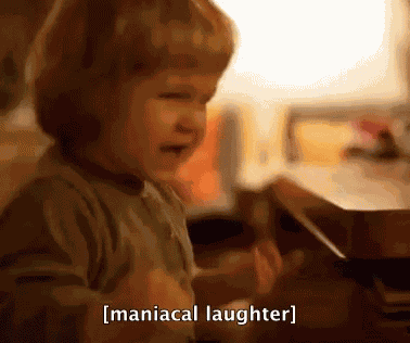 Evil Baby Lol GIF