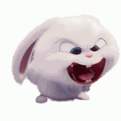 Evil Bunny Laughing GIF