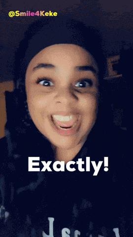 Exactly Points Were Made GIF