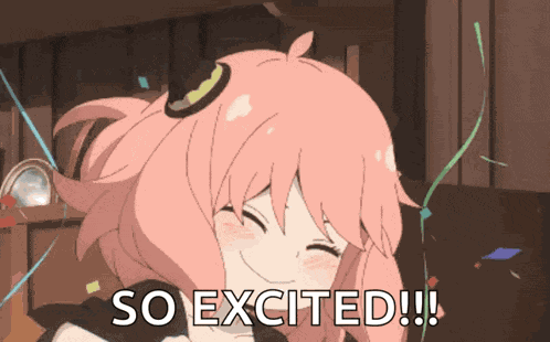Excited Anime GIF