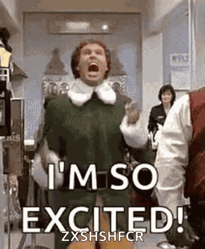Excited Im GIF