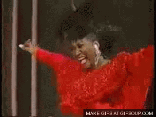 Excited Patti Labelle GIF