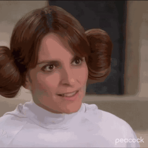 Excited Tina Fey GIF