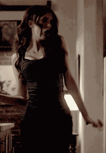 Excited Vampire Diaries GIF