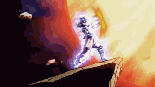 Explosion Goku GIF