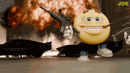 Explosion Meme Joe GIF