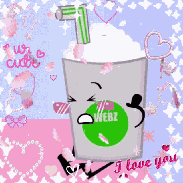 Extraordinarily Excellent Entities Latte GIF