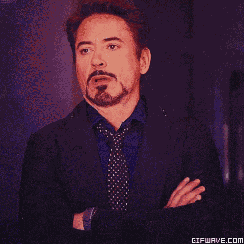 Eye Roll Robert Downey Jr GIF