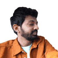 Eye Rolling Faisal Khan Sticker