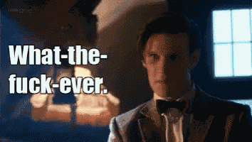 Eyeroll Doctor Who GIF