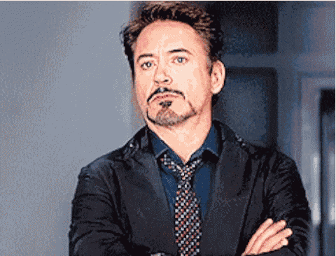 Eyeroll Robert Downey Jr GIF
