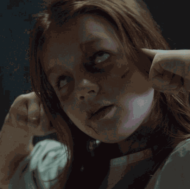 Eyes Roll Back Natalie GIF