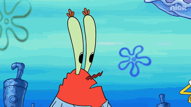 Eyes Turning To Money Sign Mr Krabs GIF