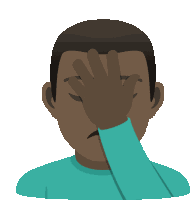 Facepalm Joypixels Sticker