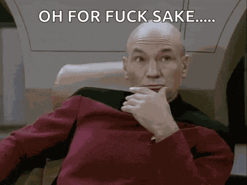 Facepalm Patrickstewart GIF