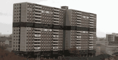 Falling Building GIF